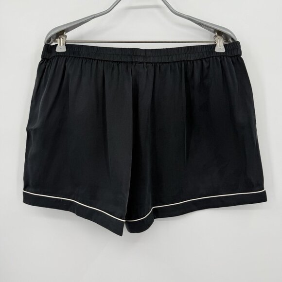 Quince Washable Silk Pajama Set With Piping Size XL Women’s Shirt and Shorts - Picture 6 of 8